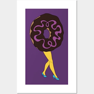 Donut parading Posters and Art
